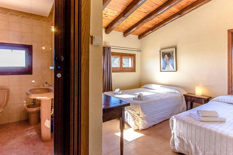 Casa Rural Can Panxa Sant Pere de Vilamajor Bagian luar foto